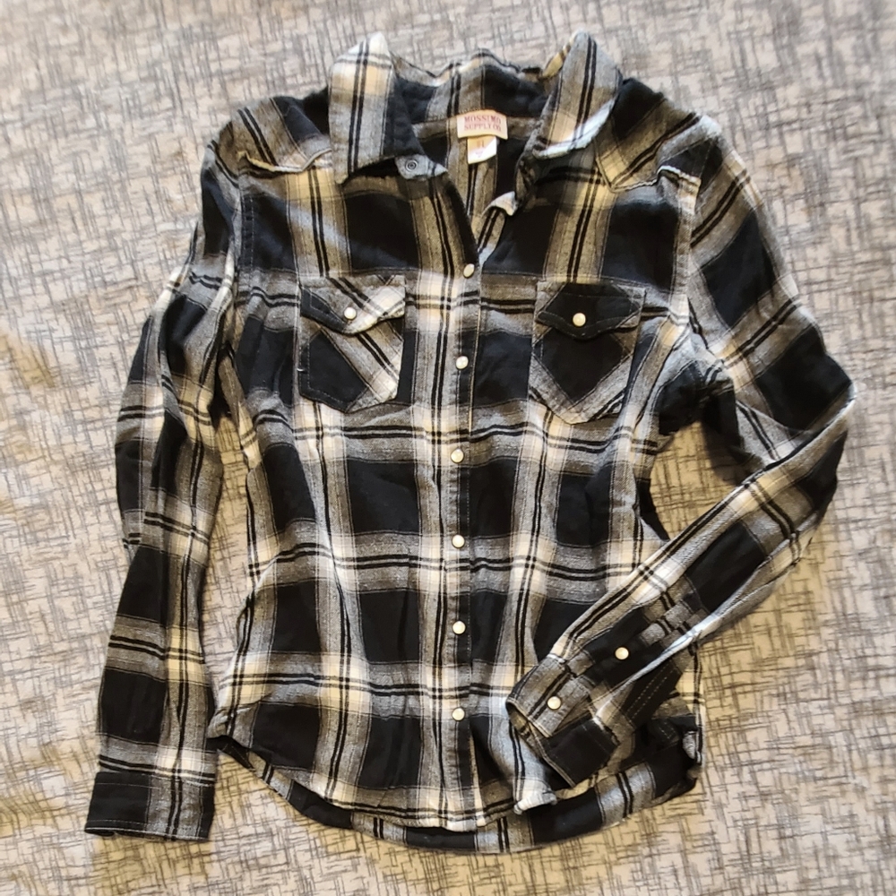 Plaid Top